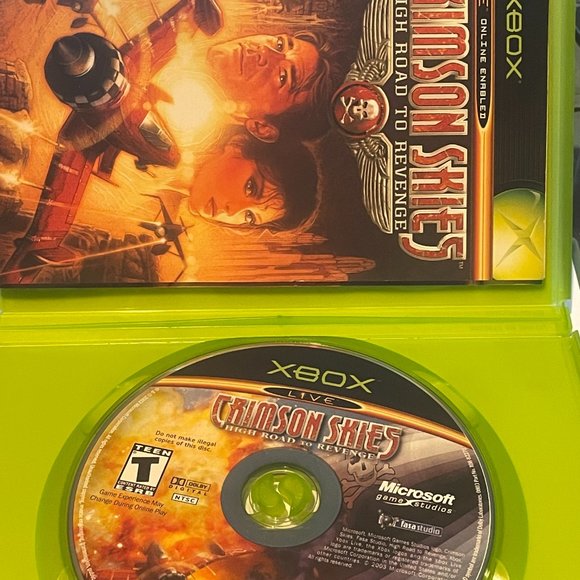 Crimson Skies High Road to Revenge Xbox Complete in Box - Picture 3 of 3